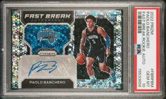 Paolo Banchero #FBR-PBM Basketball Cards 2022 Panini Prizm Fast Break Rookie Autographs Prices