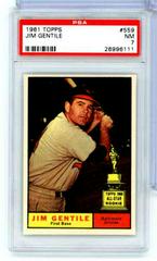 Jim Gentile Baseball Cards 1961 Topps Prices