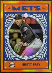 Brett Baty [Orange] #BA-3 Baseball Cards 2023 Bowman Chrome Ascensions Prices
