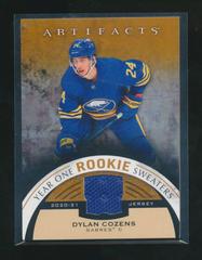Dylan Cozens [Patch] #RS-DC Hockey Cards 2021 Upper Deck Artifacts Year One Rookie Sweaters Prices