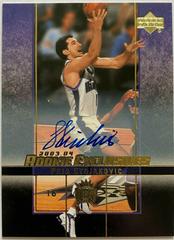 Peja Stojakovic [Autograph] Basketball Cards 2003 Upper Deck Rookie Exclusives Prices