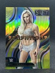 Charlotte Flair [Gold] #5 Wrestling Cards 2023 Panini Select WWE Sensations Prices