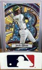 Jacob Wilson Baseball Cards 2023 Bowman Draft Glass Prices