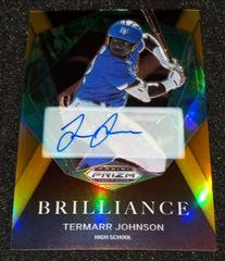 Termarr Johnson [Autograph Gold] Baseball Cards 2022 Panini Prizm Draft Picks Brilliance Prices