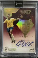 Pele Soccer Cards 2022 Panini Eminence FIFA World Cup Crown Jewels Autographs Prices