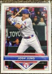 Josh Jung #11 Baseball Cards 2023 Topps Flagship Collection Prices