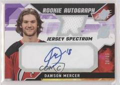 Dawson Mercer [Spectrum] Hockey Cards 2021 SPx Rookie Auto Jersey Prices