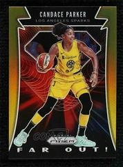 Candace Parker [Prizm Gold] #4 Basketball Cards 2020 Panini Prizm WNBA Far Out Prices