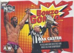 Max Caster Wrestling Cards 2022 SkyBox Metal Universe AEW Bonzo Gonzo Prices