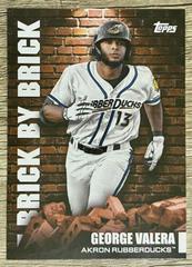 George Valera #BB-17 Baseball Cards 2022 Topps Pro Debut Brick by Brick Prices