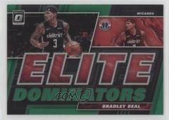 Bradley Beal [Green] Basketball Cards 2019 Panini Donruss Optic Elite Dominators Prices