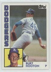 Burt Hooton #15 Baseball Cards 1984 Topps Prices
