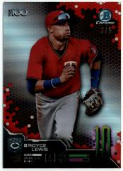 Royce Lewis [Red Refractor] #BTP-10 Baseball Cards 2019 Bowman Chrome Scouts' Top 100 Prices