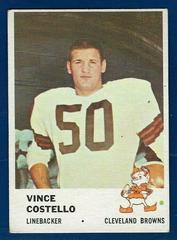 Vince Costello #16 Football Cards 1961 Fleer Prices