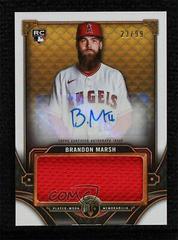 Brandon Marsh Baseball Cards 2022 Topps Triple Threads Single Jumbo Relics Autographs Prices