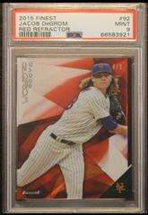 Jacob DeGrom [Refractor] #92 Baseball Cards 2015 Finest Prices