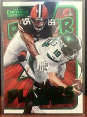 Myles Garrett [Emerald] #PWR-MGA Football Cards 2022 Panini Contenders Power Players Prices