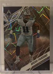 Micah Parsons [Silver Lazer] Football Cards 2022 Panini Phoenix Prices