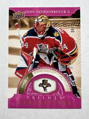 John Vanbiesbrouck [Pink] #TG-16A Hockey Cards 2022 Upper Deck Trilogy Generations Prices