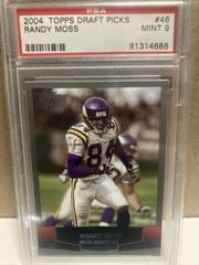 Randy Moss #46 Football Cards 2004 Topps Draft Picks & Prospects Prices
