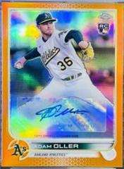 Adam Oller [Orange] Baseball Cards 2022 Topps Chrome Update Autographs Prices
