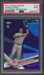 Aaron Judge [Catching Purple] #169 Baseball Cards 2017 Topps Chrome Prices
