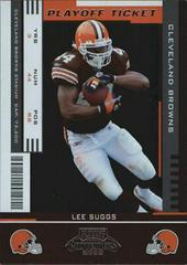 Lee Suggs [Playoff Ticket] #23 Football Cards 2005 Playoff Contenders Prices
