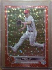 Mike Trout [Red] Baseball Cards 2022 Topps Prices
