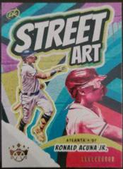 Ronald Acuna Jr. Baseball Cards 2022 Panini Diamond Kings Street Art Prices