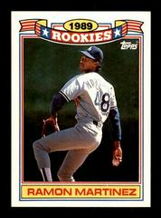 Ramon Martinez Baseball Cards 1990 Topps Glossy Rookies Prices