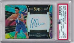 Shai Gilgeous Alexander [Tie Dye Prizm] Basketball Cards 2018 Panini Select Rookie Signatures Prices