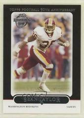 Sean Taylor [Black] #26 Football Cards 2005 Topps Prices