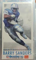 Barry Sanders #McD5 Football Cards 1993 McDonald's Gameday Prices