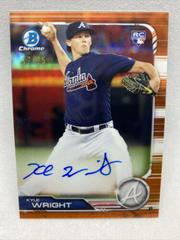 Kyle Wright [Pitching Orange Refractor] #76 Baseball Cards 2019 Bowman Chrome Prices