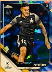 Cristiano Soccer Cards 2021 Topps Chrome Sapphire UEFA Champions League Prices