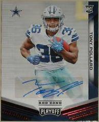Tony Pollard [Autograph Red Zone] #236 Football Cards 2019 Panini Playoff Prices
