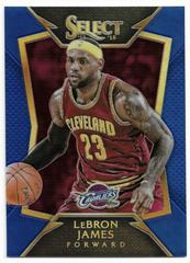 LeBron James [Blue Prizm] #57 Basketball Cards 2014 Panini Select Prices