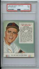 Rip Repulski #17 Baseball Cards 1954 Red Man Tobacco Prices