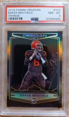 Baker Mayfield [Orange] #103 Football Cards 2018 Panini Obsidian Prices