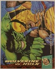 Wolverine vs. Hulk Marvel 1994 Ultra X-Men Prices