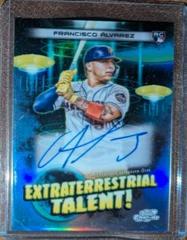 Francisco Alvarez Baseball Cards 2023 Topps Cosmic Chrome Extraterrestrial Talent Autographs Prices