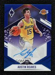 Austin Reaves [Blue] Basketball Cards 2021 Panini Chronicles Phoenix Rookie Autographs Prices
