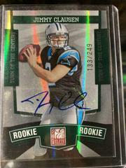 Jimmy Clausen [Turn of the Century Autograph] Football Cards 2010 Panini Donruss Elite Prices