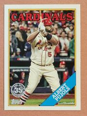 Albert Pujols #2T88-16 Baseball Cards 2023 Topps Series 2 1988 35th Anniversary Prices