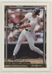Don Mattingly Baseball Cards 1992 Topps Gold Prices