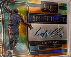 Ben Wallace [Tie Dye Prizm] Basketball Cards 2021 Panini Select In Flight Signatures Prices