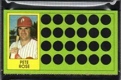 Pete Rose Baseball Cards 1981 Topps Scratch Offs Prices