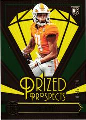 Jalin Hyatt [Green] #PP-9 Football Cards 2023 Panini Legacy Prized Prospects Prices