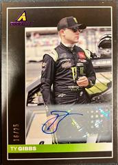 Ty Gibbs [Autograph Purple] #8 Racing Cards 2022 Panini Chronicles Nascar Pinnacle Prices