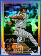 Juan Soto [1st Edition Gold] #1 Baseball Cards 2023 Topps Prices